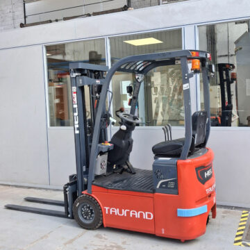 Chariot élévateur électrique HELI CPD12SQ vue de profil compact