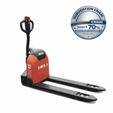 transpalette électrique 1500 kg lithium compact manutention entrepôt