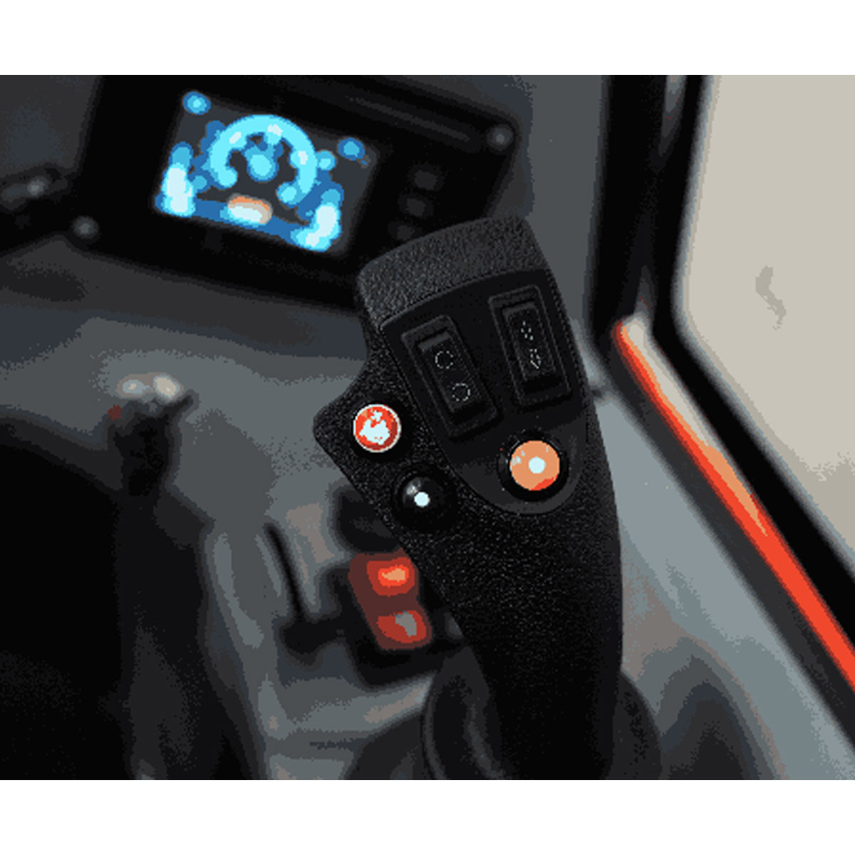 Joystick de commande de la chargeuse télescopique EVERUN