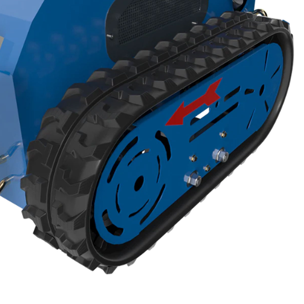 Chenilles de la mini chargeuse compacte RIPPA RS04.